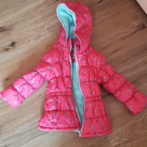 Warm puffy toddler jacket